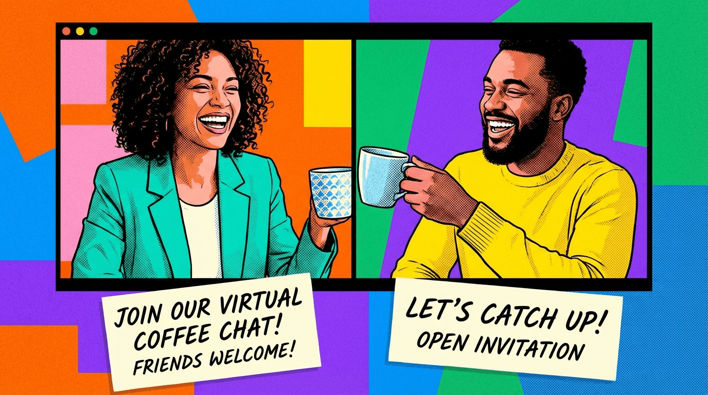 Craft an engaging virtual coffee meeting invitation email that boosts response rates and strengthens connections with colleagues.