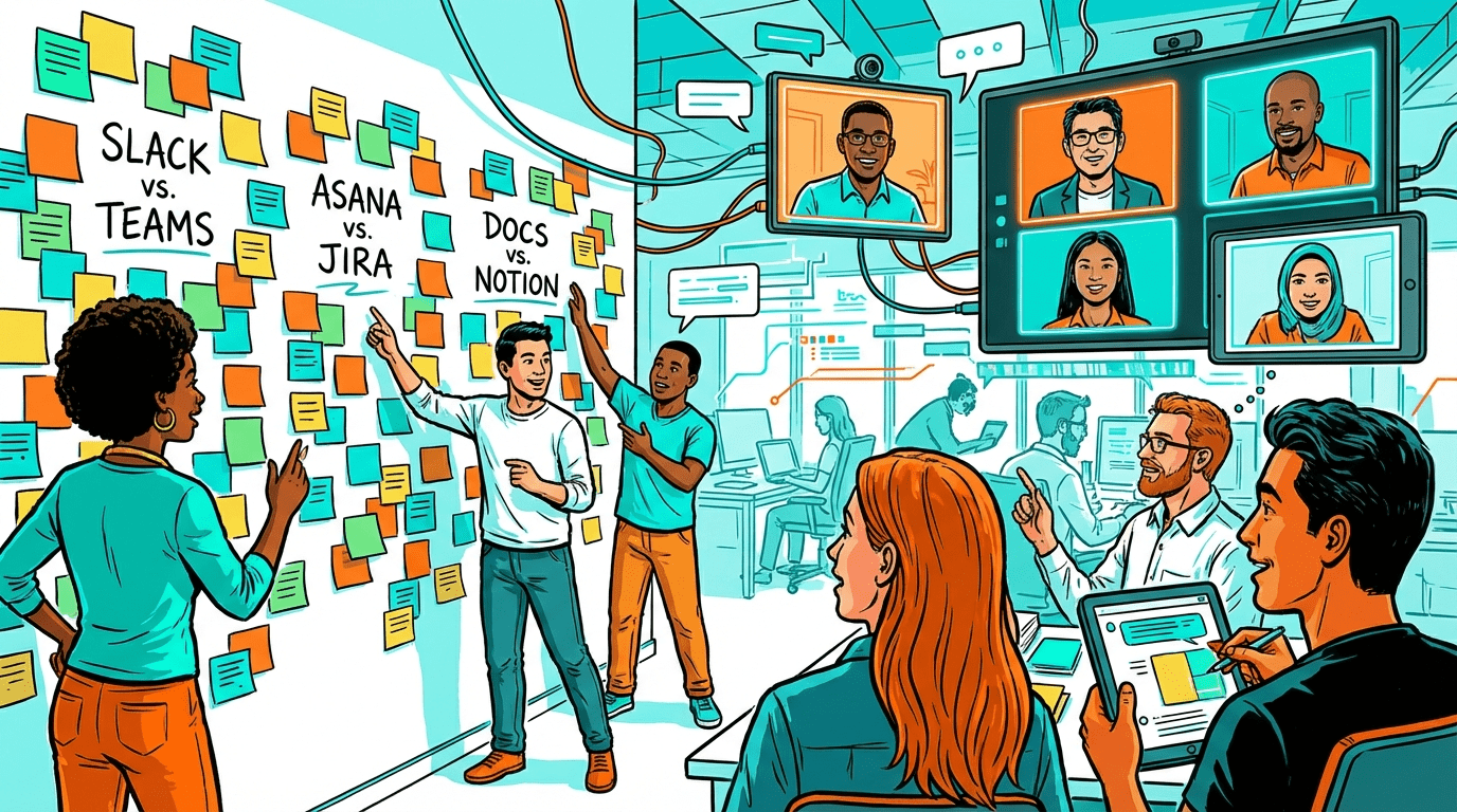 Discover top hybrid collaboration tools to enhance productivity and teamwork for modern teams. Explore efficient solutions for effective collaboration.