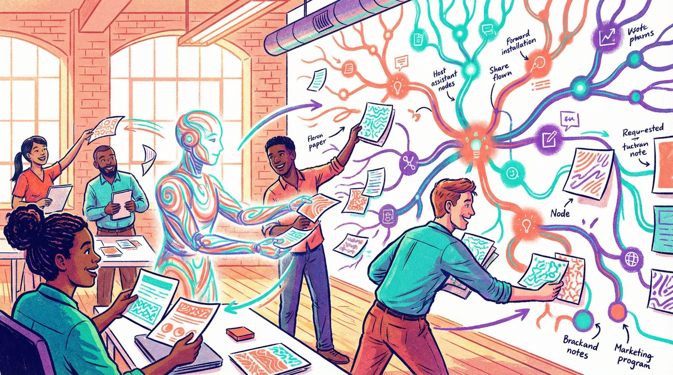 Boost productivity with AI-powered knowledge management. Explore AI in organizing, storing, and accessing information efficiently.