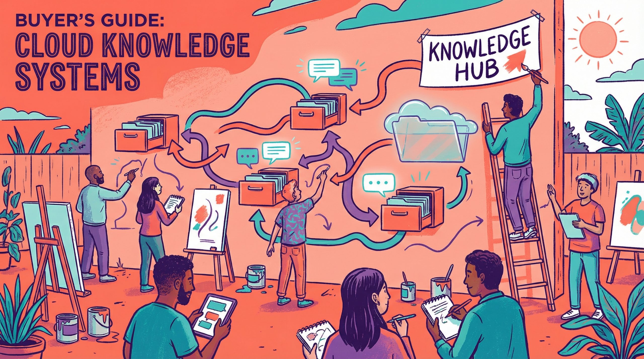 Choose the right cloud based knowledge management systems with our guide covering key features, costs, and benefits for better information flow.