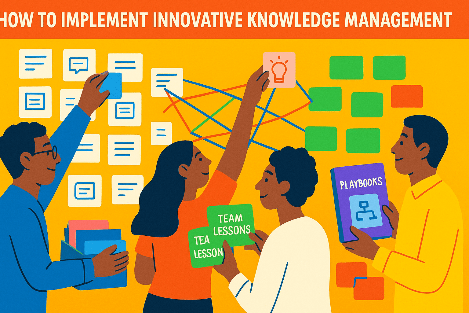 Implement innovative knowledge management to boost efficiency and share insights effectively. Learn tools, trends, and strategies for success now.
