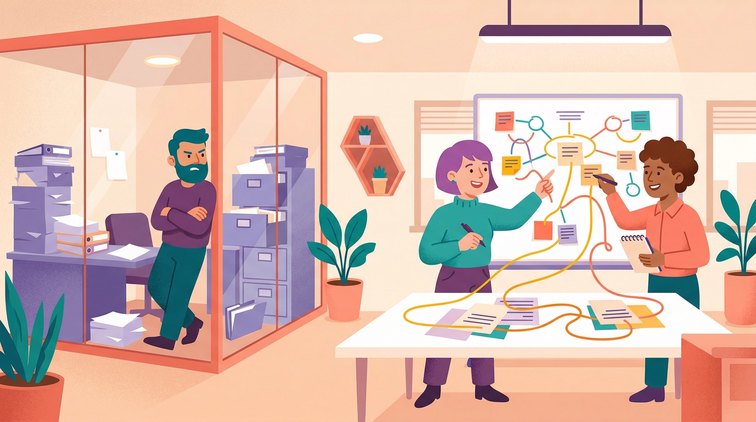 Discover the meaning of knowledge silos, their effects, and practical ways to eliminate them for improved teamwork and efficiency in your company.
