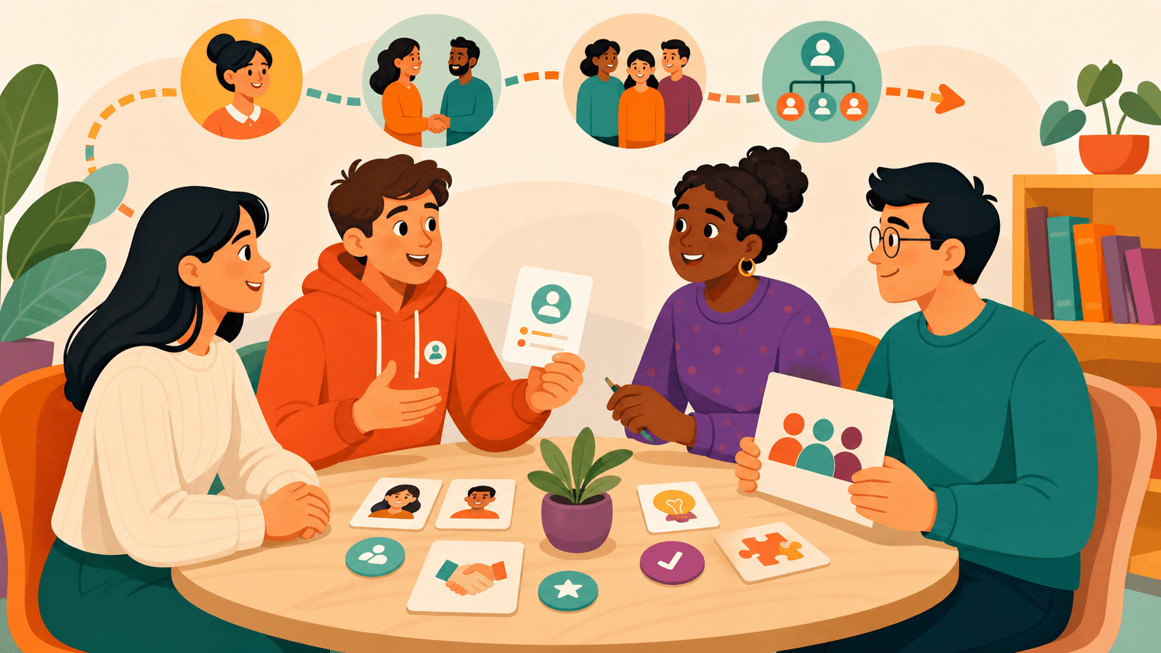 Onboarding buddy programs connecting a new hire with trusted knowledge holders across teams