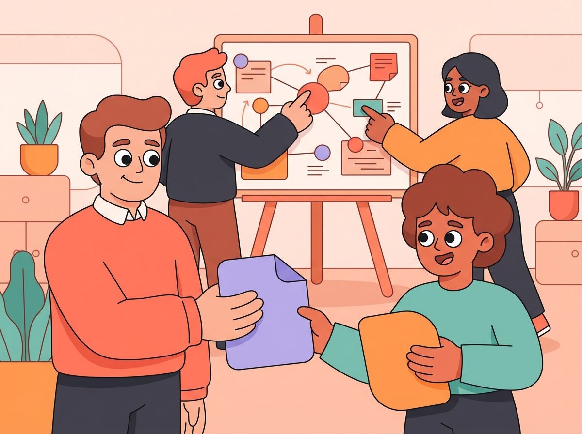 LEAD.bot peer mentoring program connecting employees across teams for knowledge sharing
