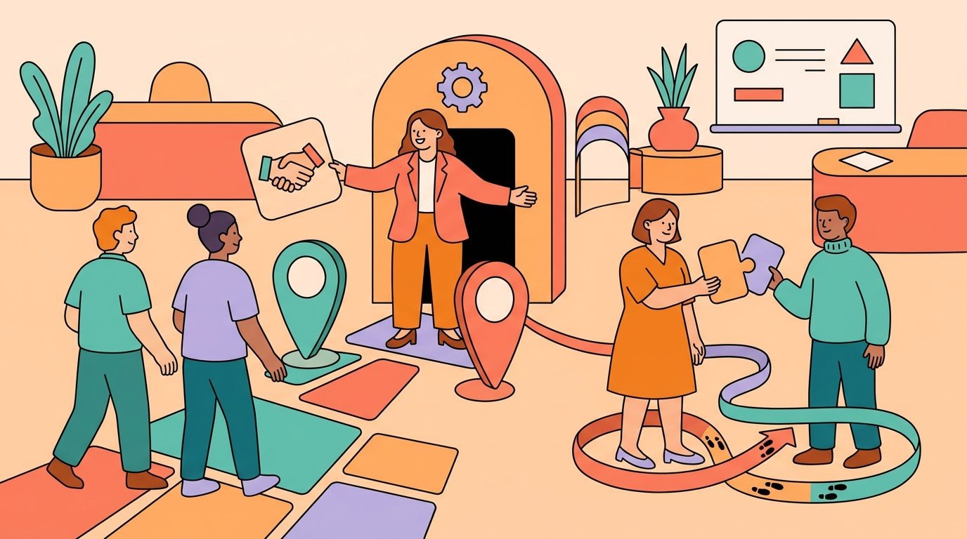 LEAD.bot structured connection program with purposeful employee matching
