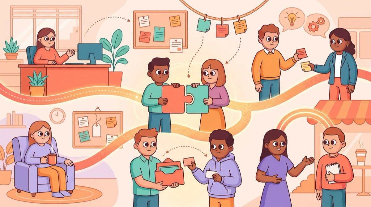 LEAD.bot employee connection program reducing proximity bias