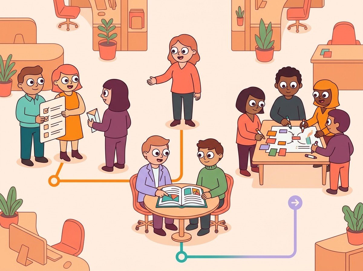 LEAD.bot employee connection program workflows for onboarding mentoring and knowledge sharing