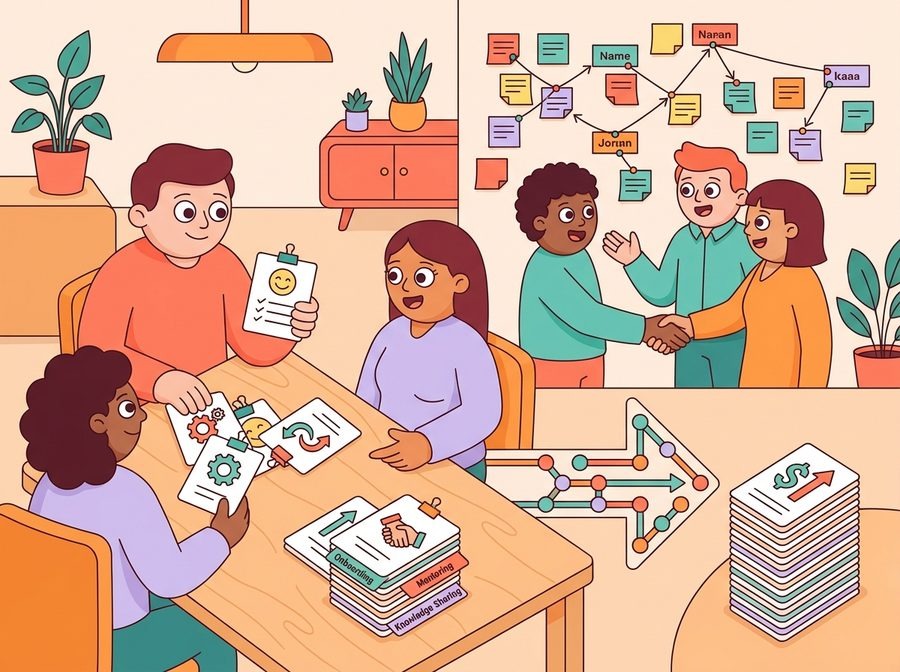 LEAD.bot cross-team connection program ROI illustration