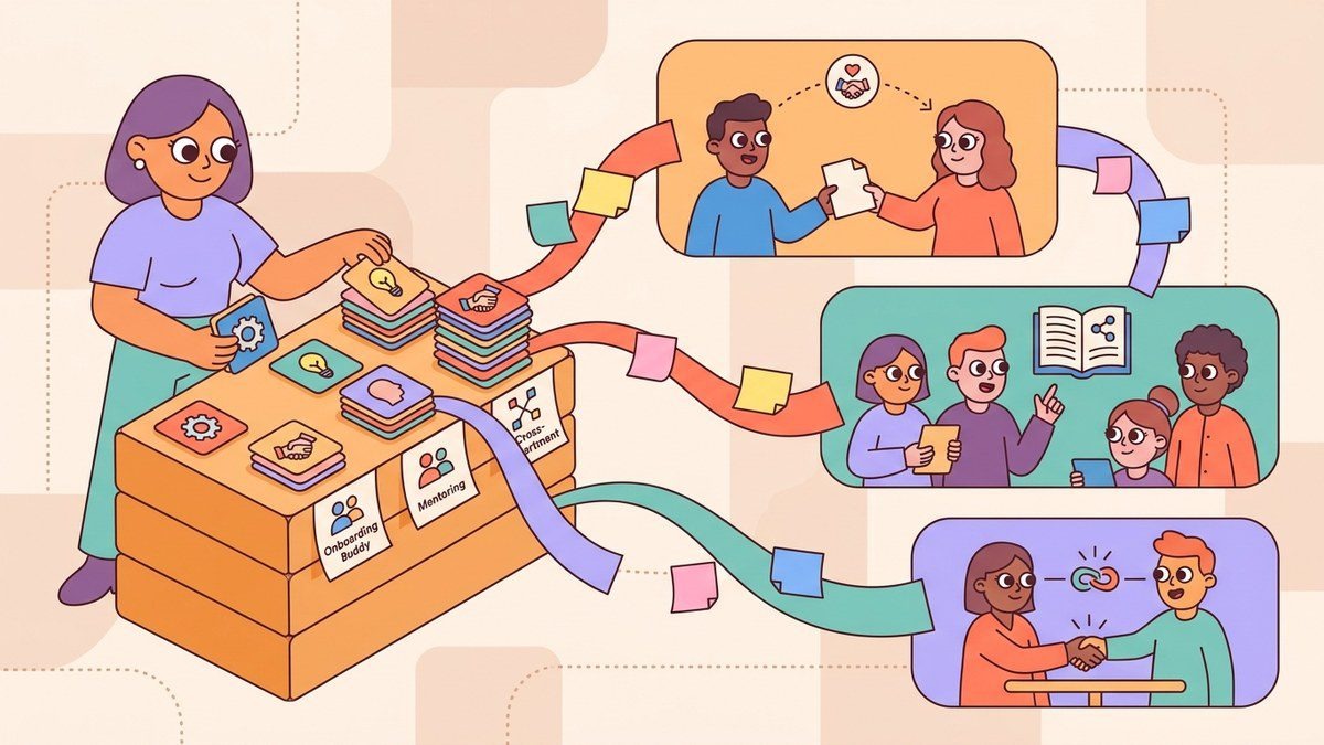LEAD.bot audience-based employee matching program illustration