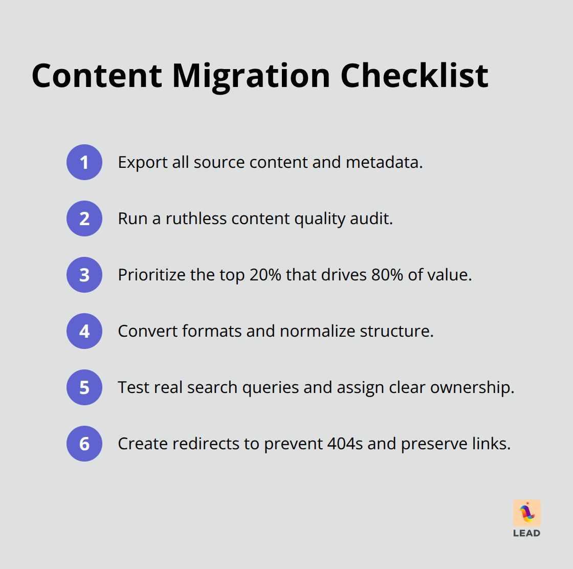 Six essential steps for a clean, low-risk content migration - knowledge management system open source